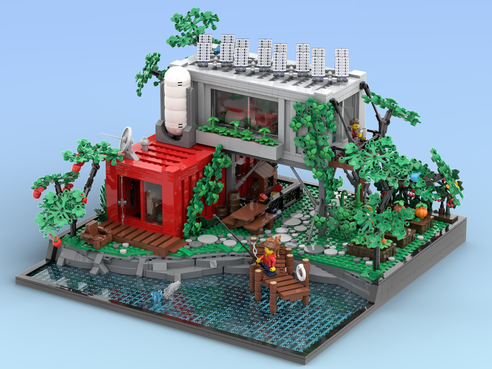 BDP3 Off grid container house Julian Curiëre