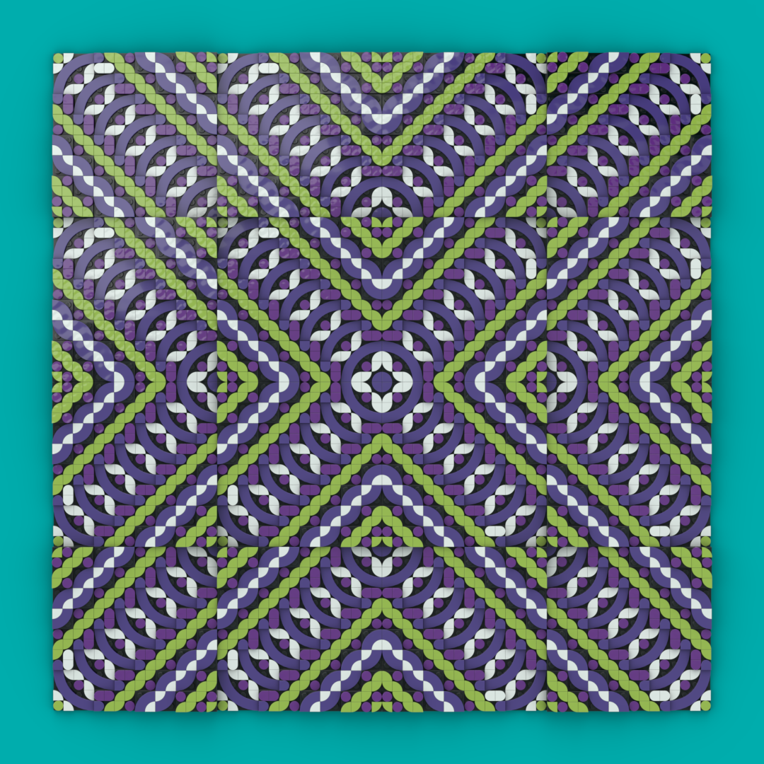 Mosaic 16x16  Julian Curiëre