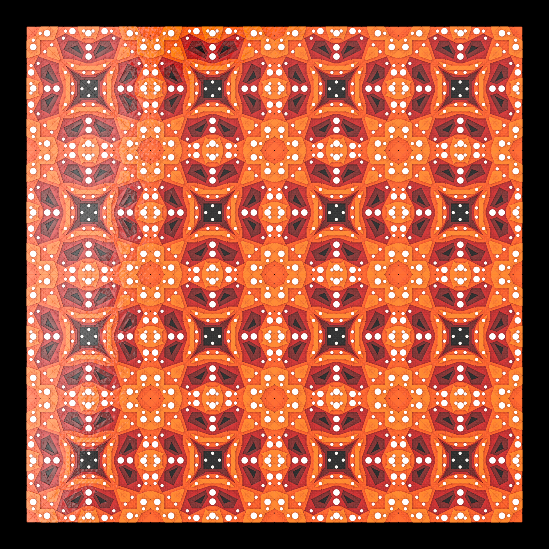 Mosaic Warm Colours Julian Curiëre