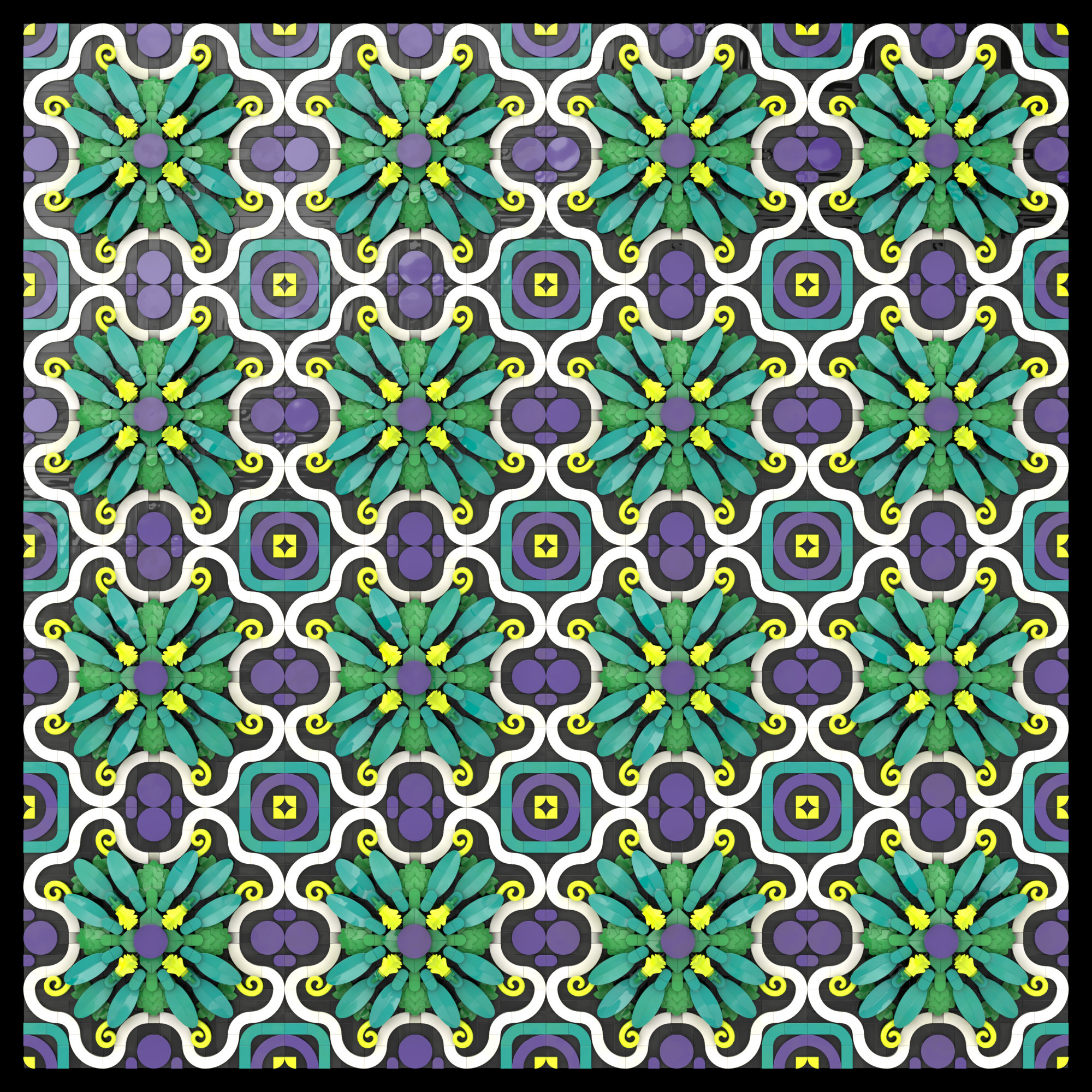 Mosaic Flower sept2024