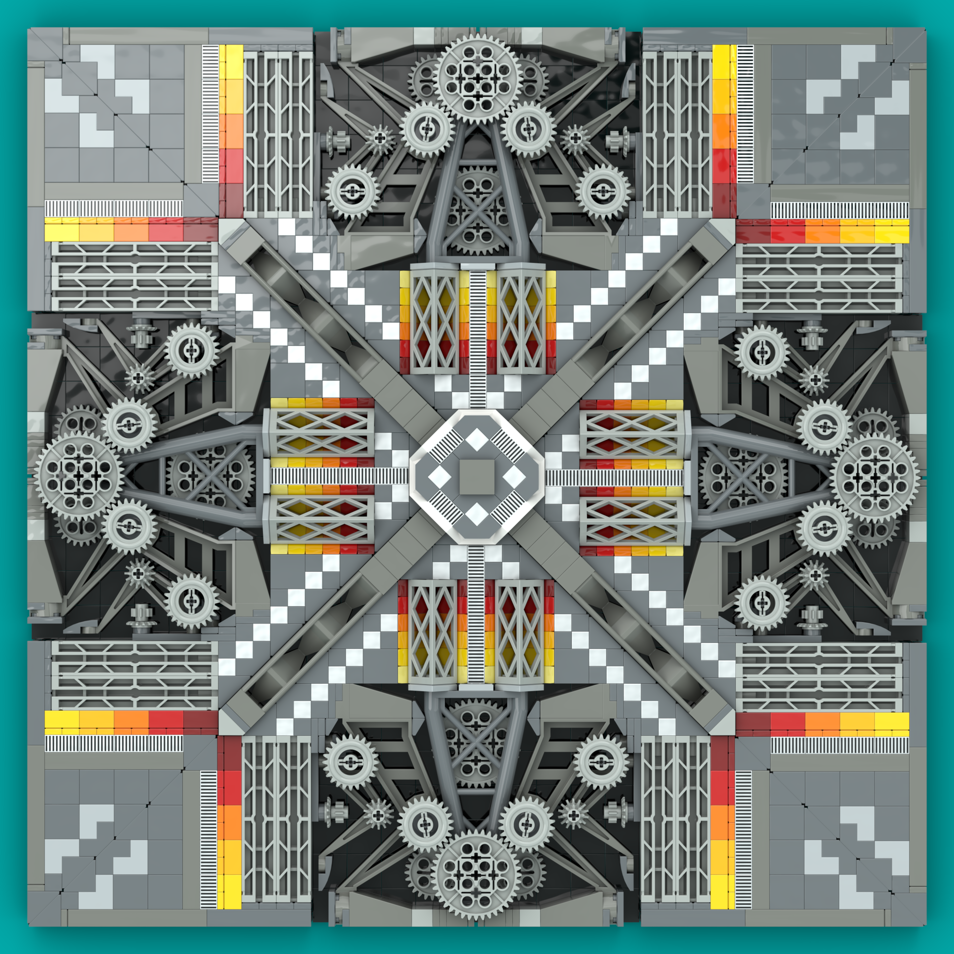 Old Colours Mosaic Julian Curiëre