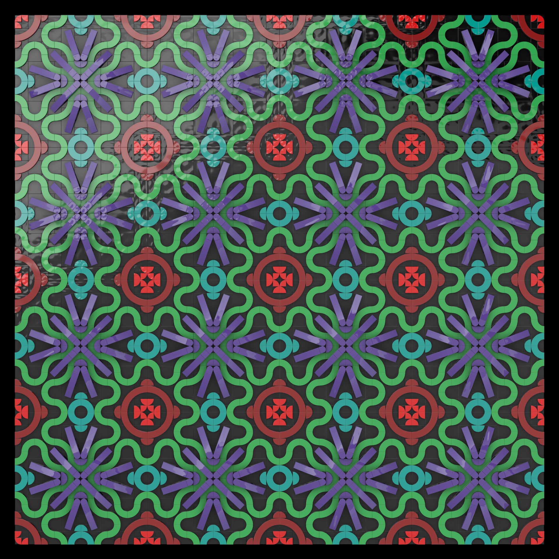Flower Mosaic1 Julian Curiëre